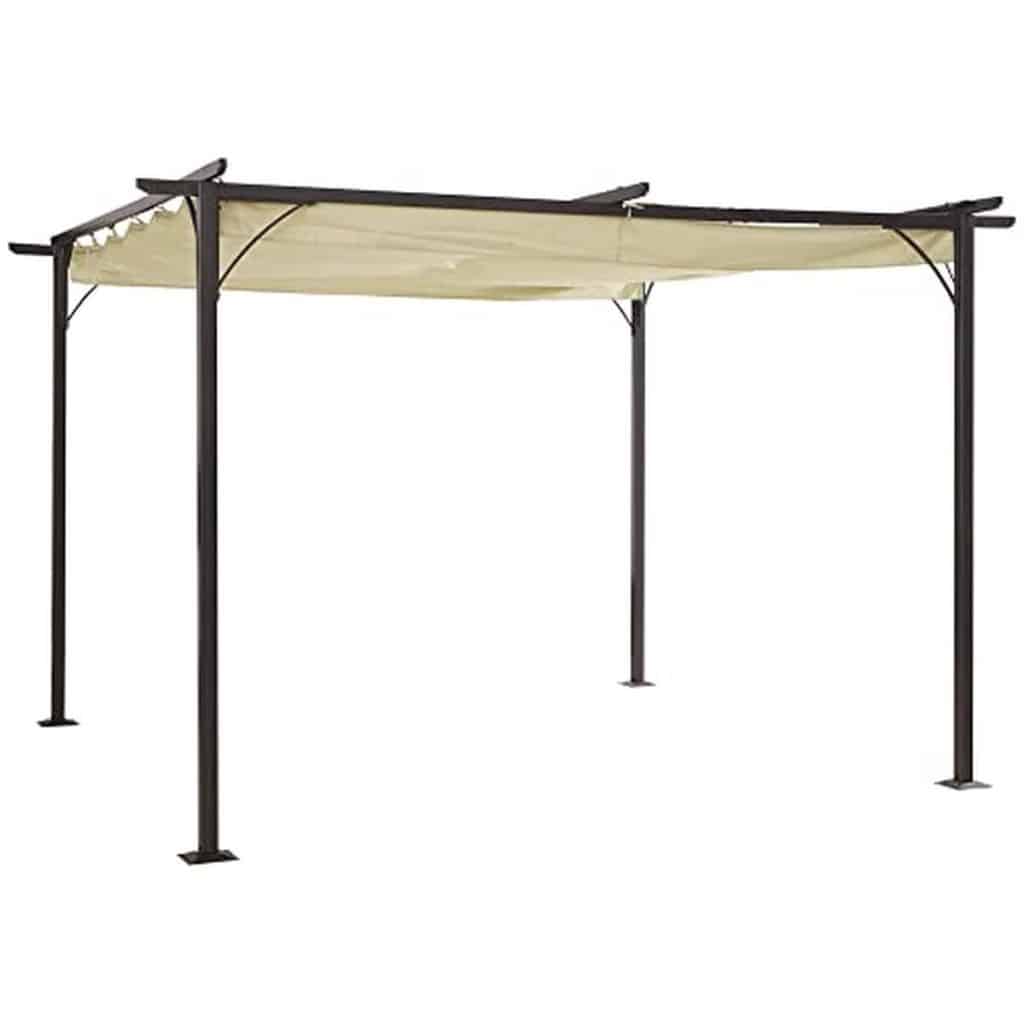 Test : pergola rétractable Outsunny 4x4 m, solidité et design