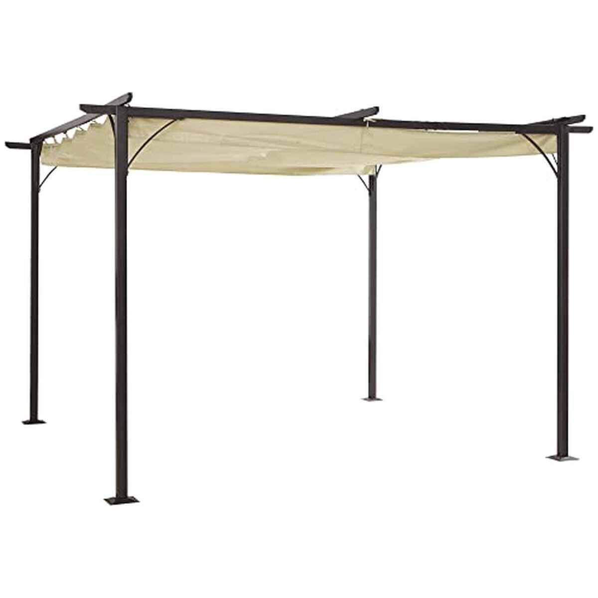 Test : pergola rétractable Outsunny 4x4 m, solidité et design