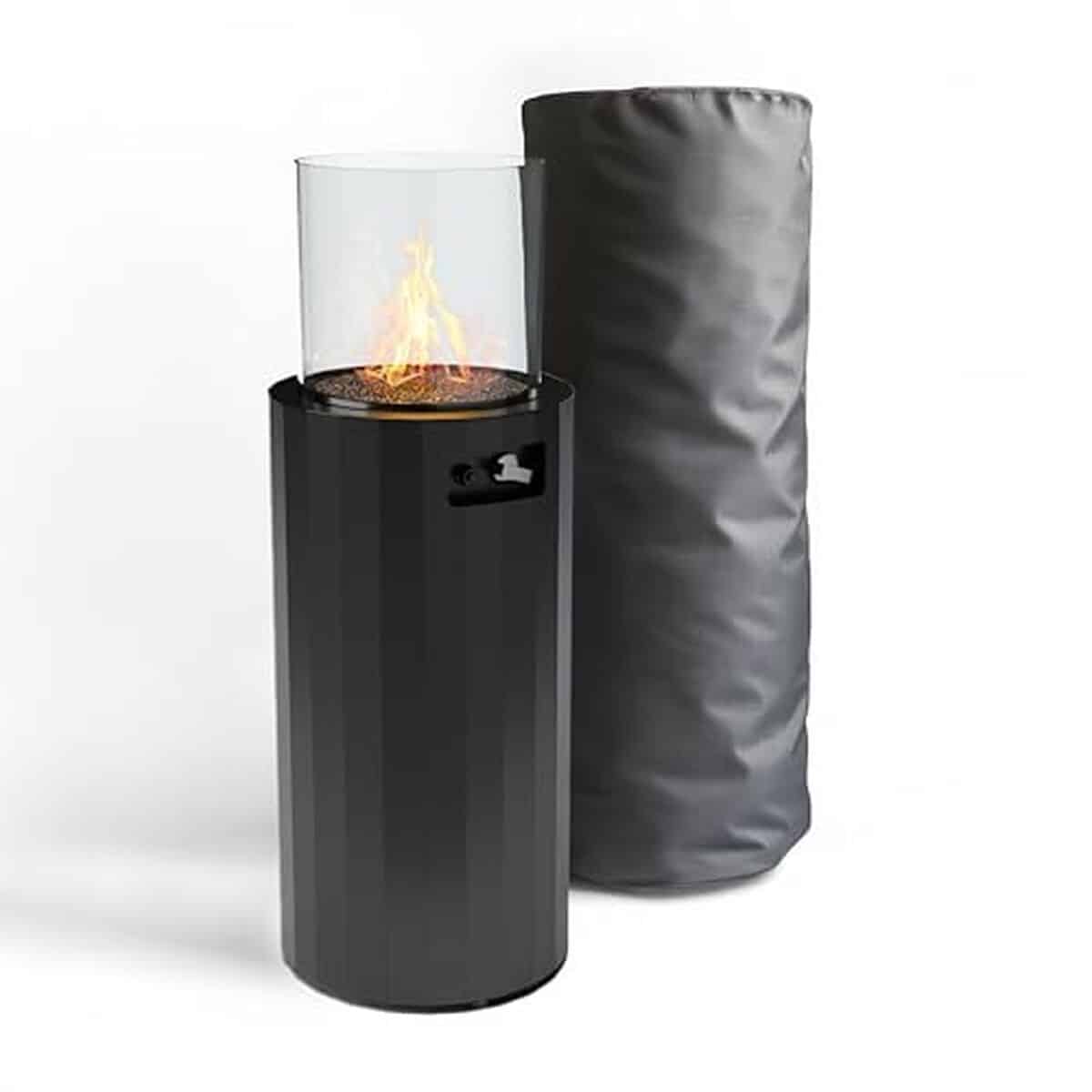 Test Planika BINO : cheminée à gaz design pour terrasse