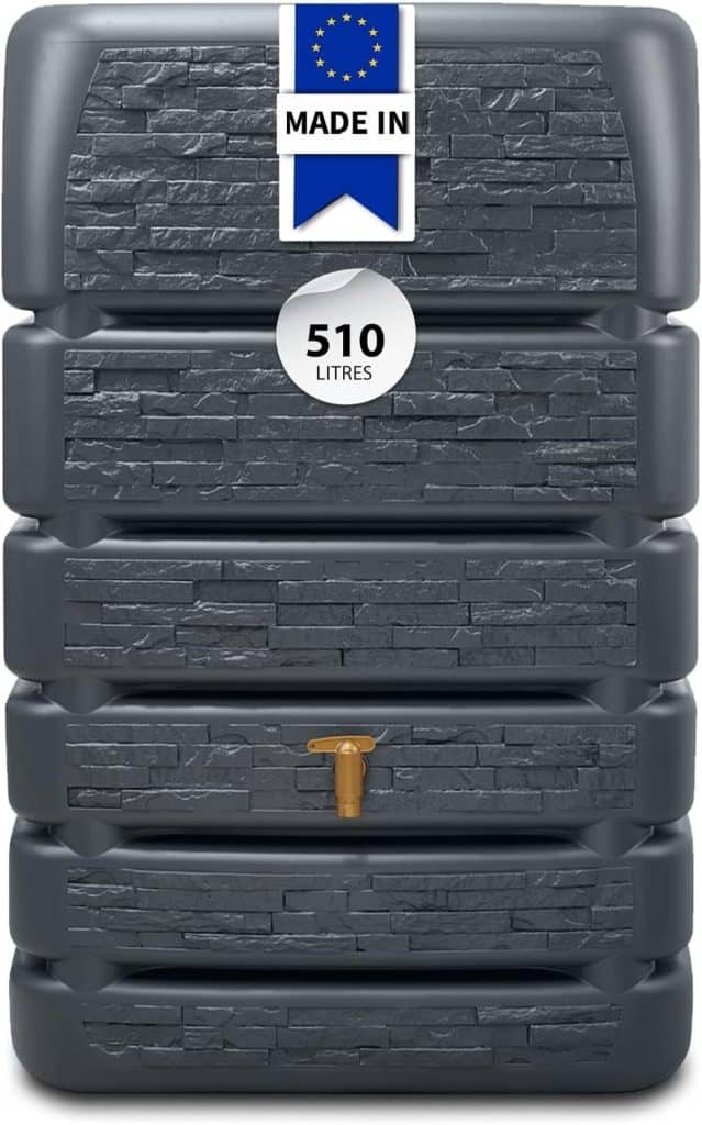 Test : récupérateur D'eau 4rain Slim Stone Decor 510L