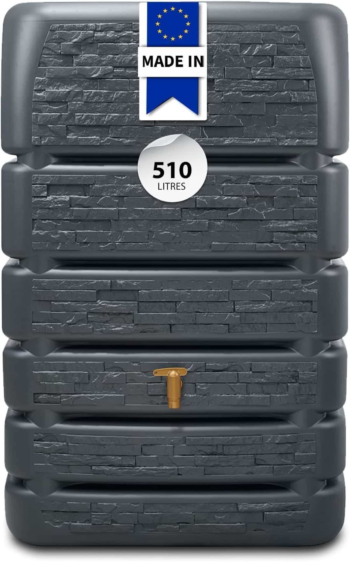 Test : récupérateur D'eau 4rain Slim Stone Decor 510L