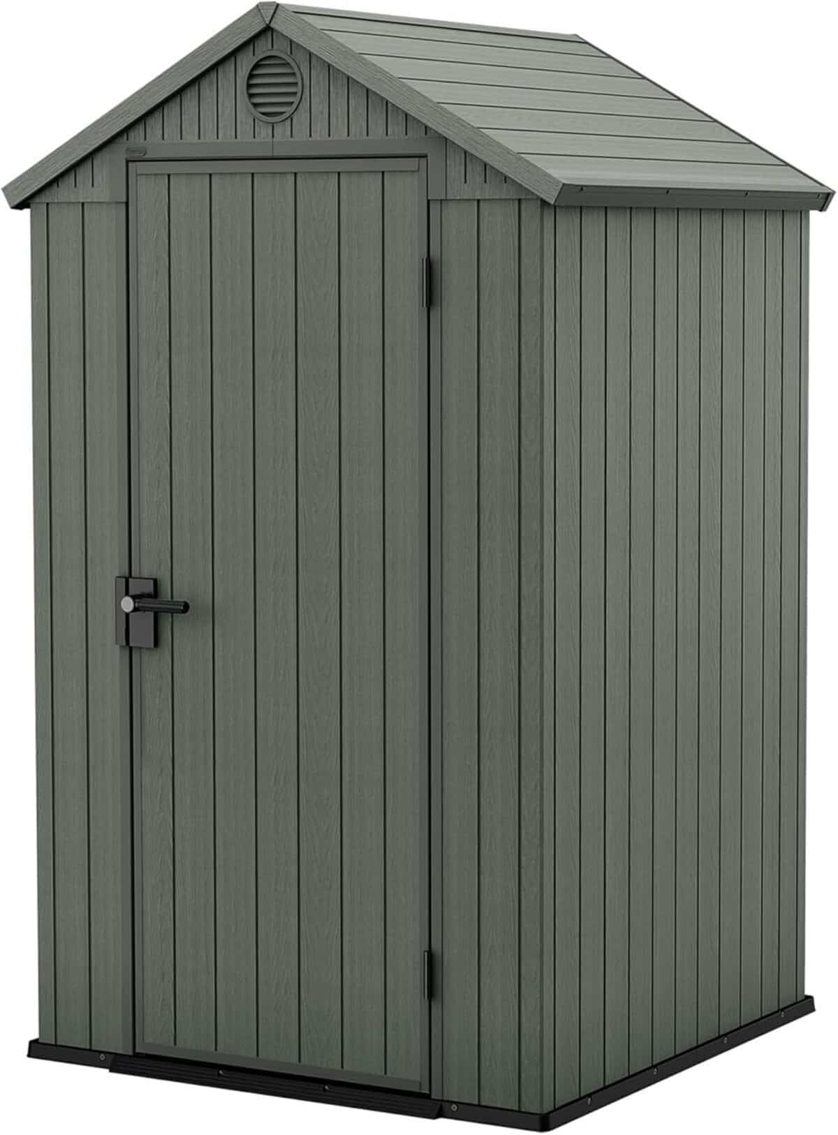Test : abri de jardin Keter Darwin finition bois vert sauge