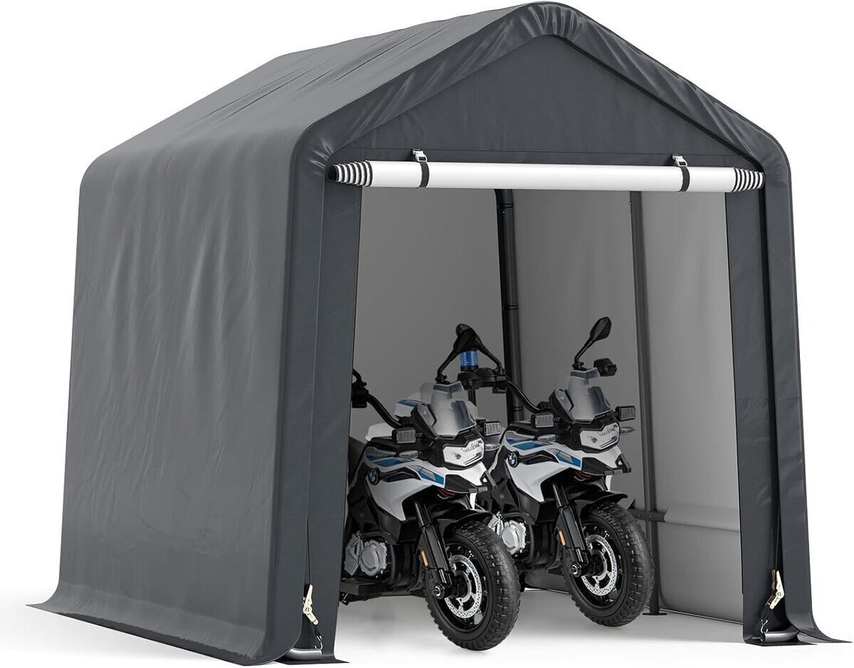 Test de l'abri de jardin SOARS 195 x 240 cm : l'abri vélo-moto ultime