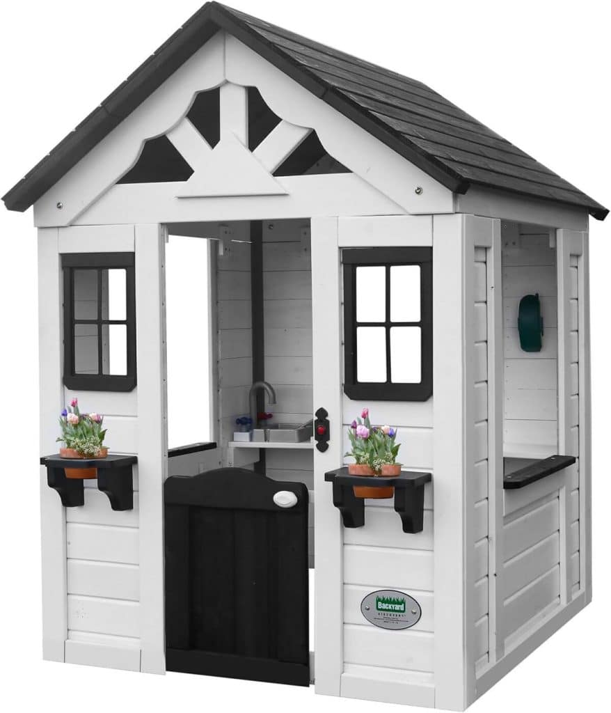 Test : maisonnette en bois Backyard Discovery Sweetwater avec cuisine intégrée