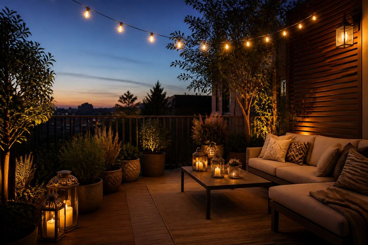 Décoration lumineuse : idées pour sublimer votre terrasse
