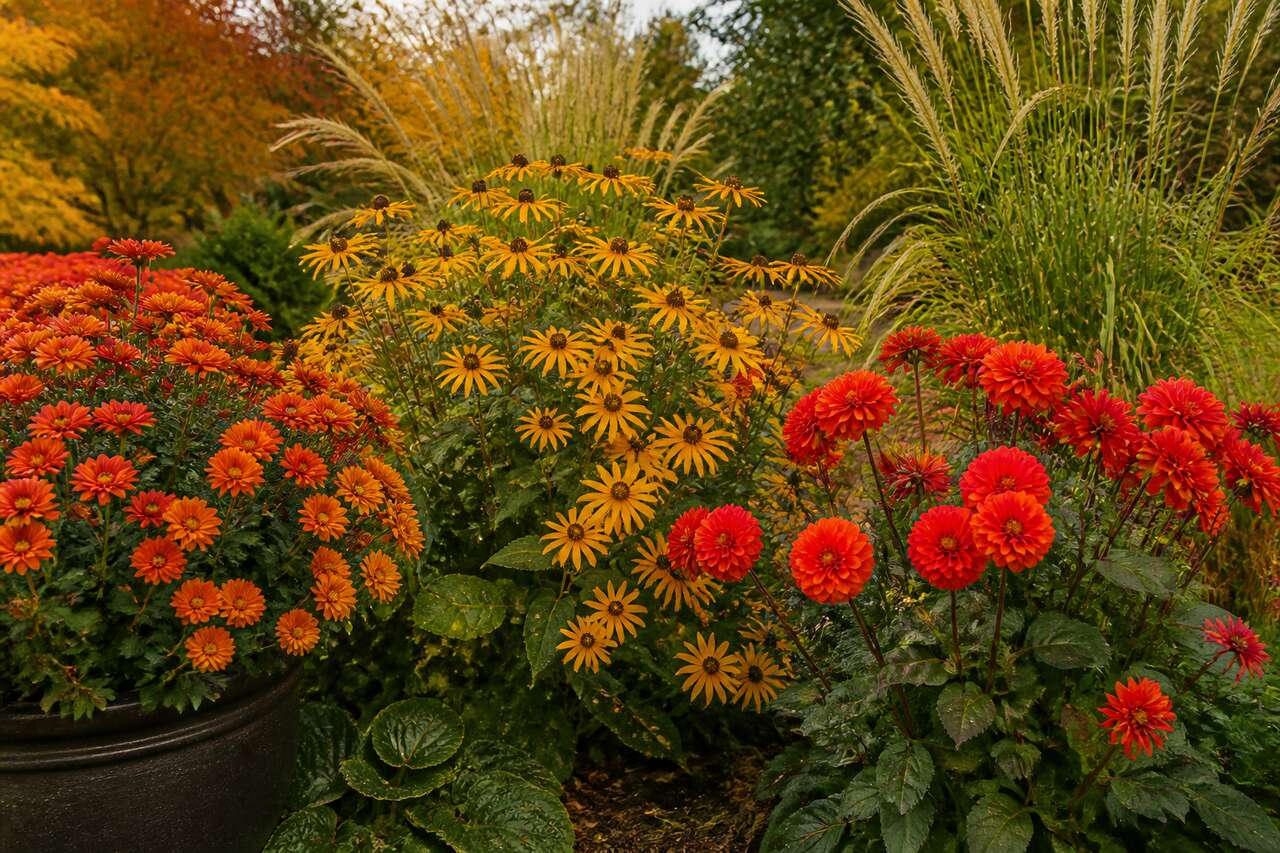 Plantes à floraison automnale : égayez votre jardin