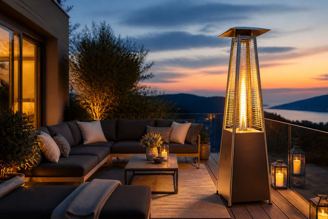 Ce qu&rsquo;un chauffage ext&eacute;rieur change vraiment sur une terrasse