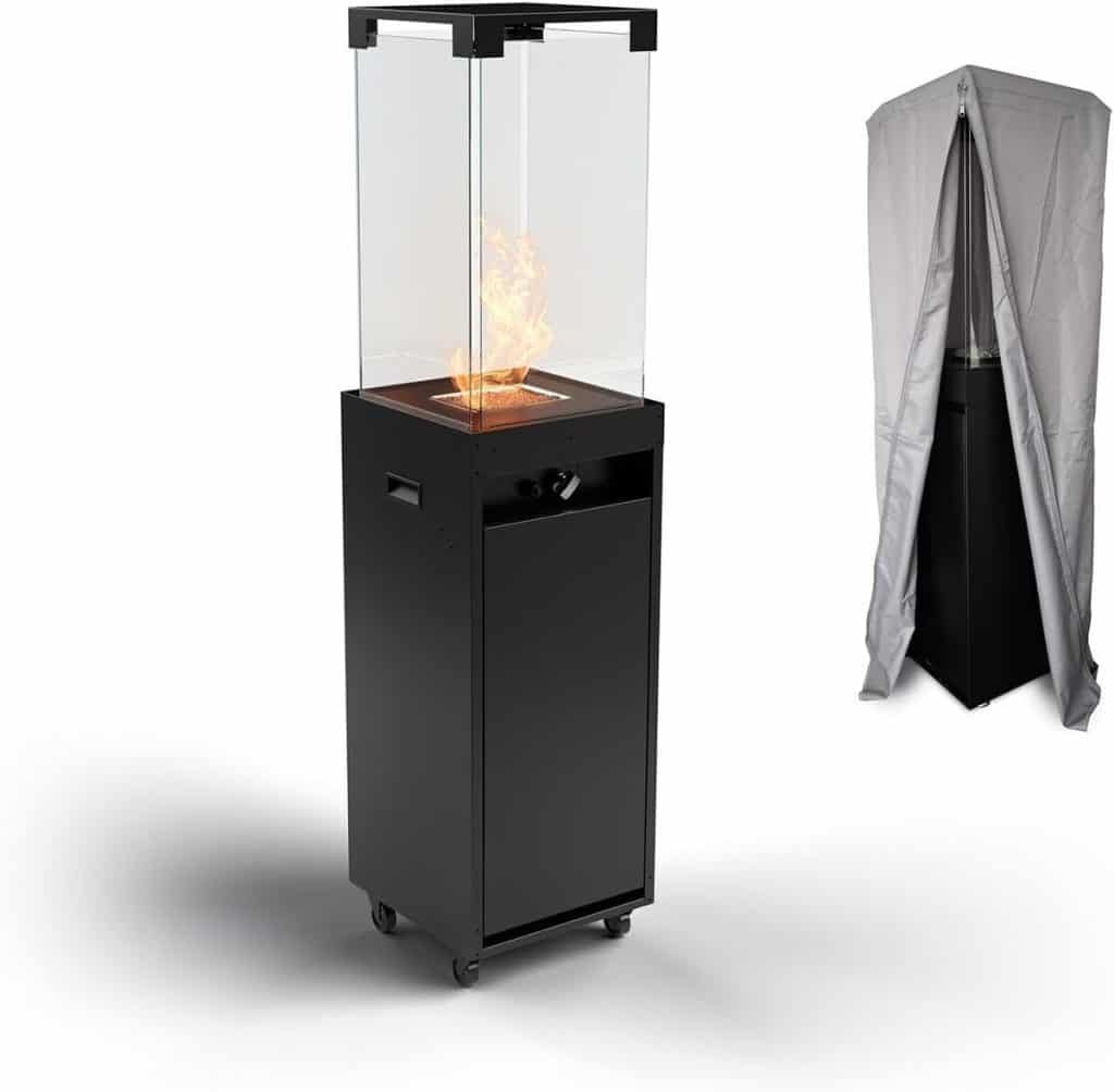 Test du Planika Faro : foyer décoratif au gaz pour jardin